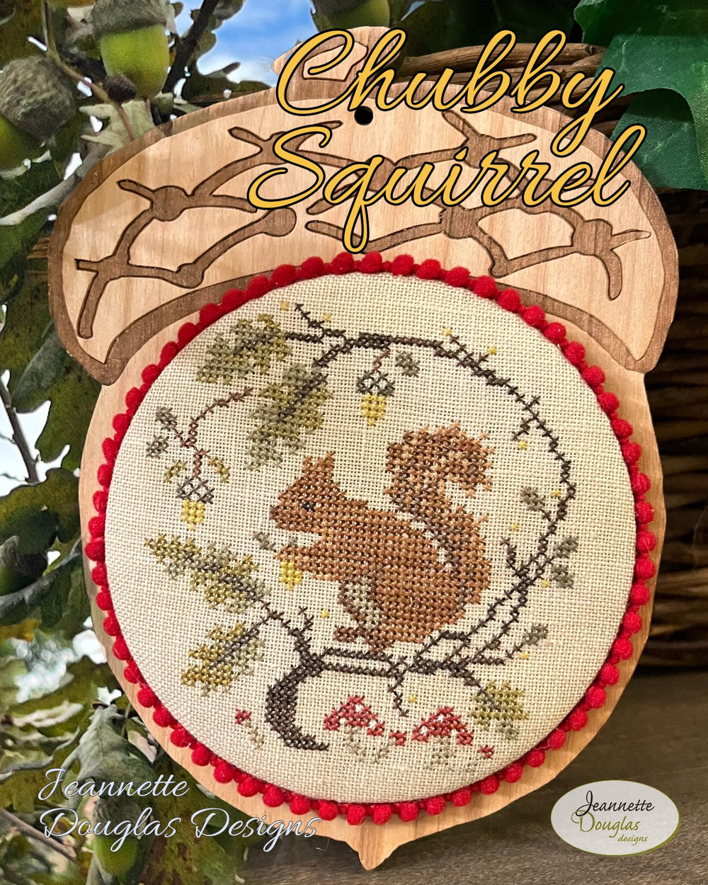 Chubby Squirrel by Jeannette Douglas Designs