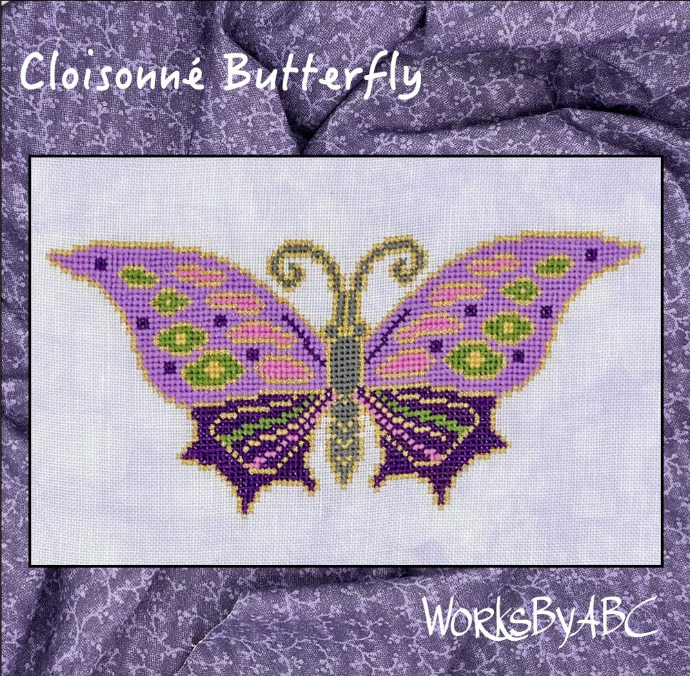Cloisonné Butterfly by WorksbyABC