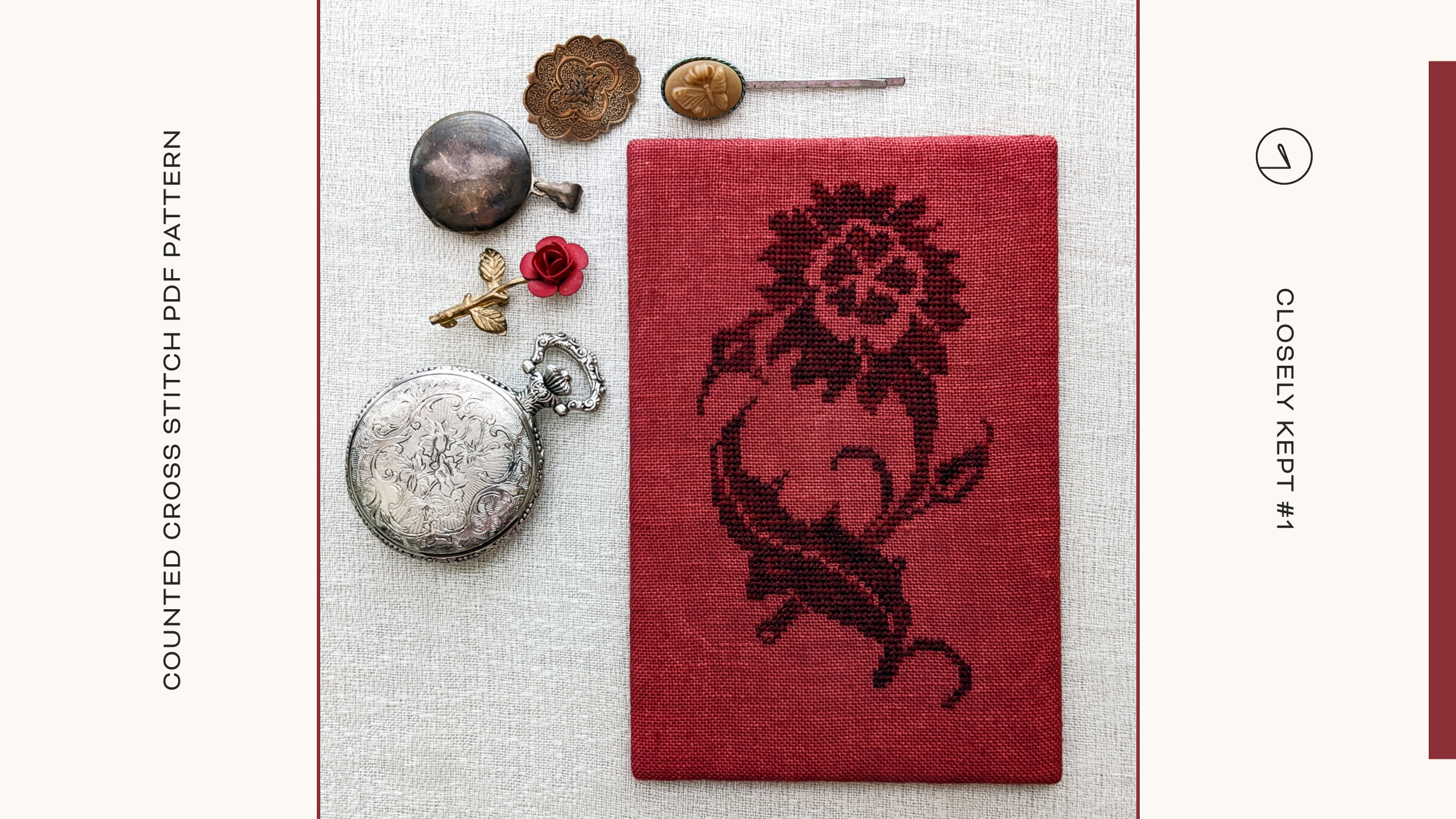 Closely Kept No 1 by Shaded Stitchery