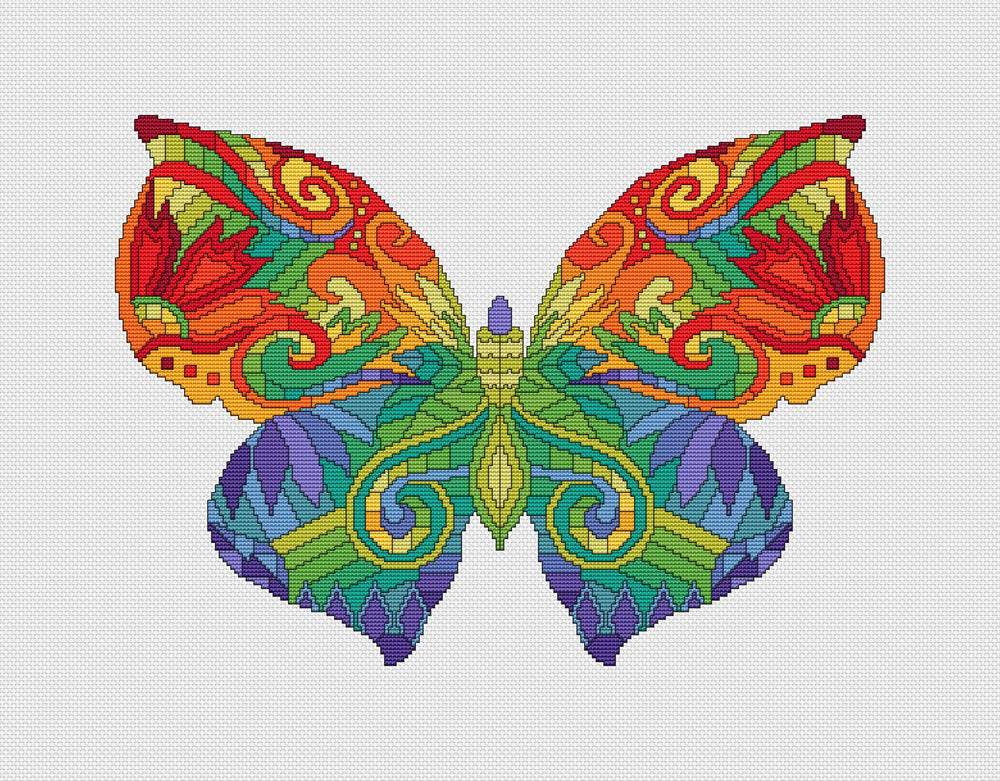 Colorful Butterly by Artmishka