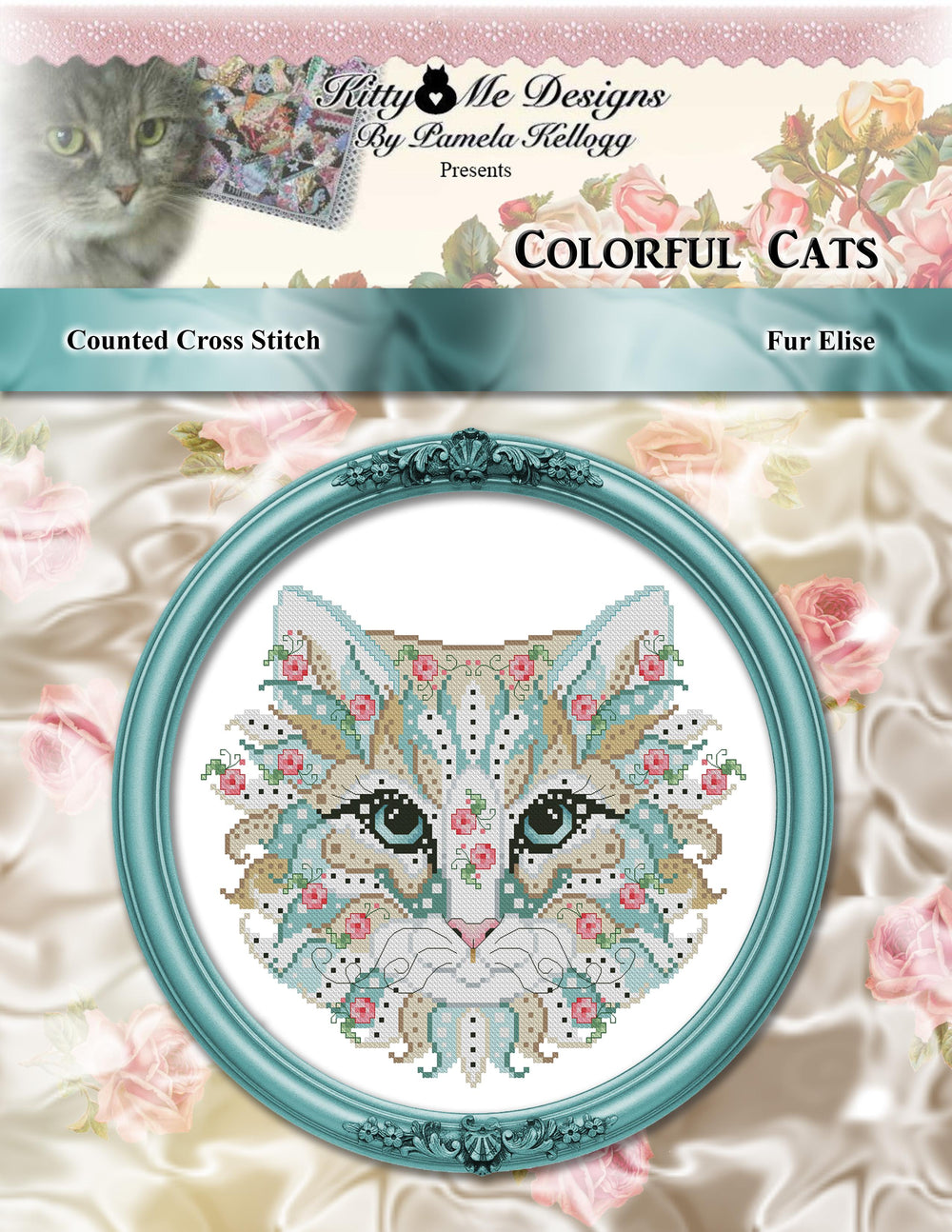 Colorful Cats: Fur Elise by Kitty and Me Designs