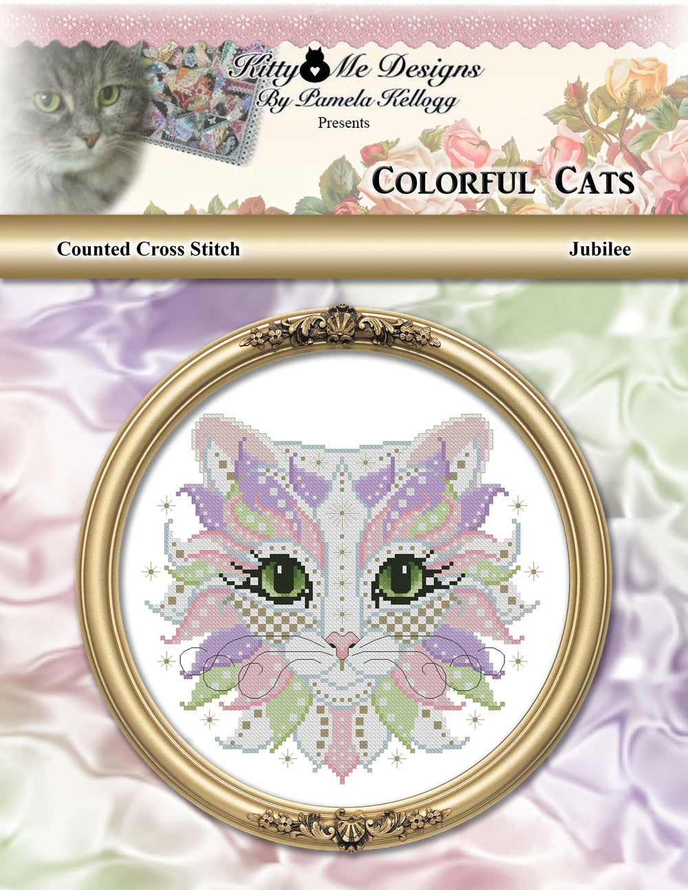 Colorful Cats: Jubilee by Kitty and Me Designs