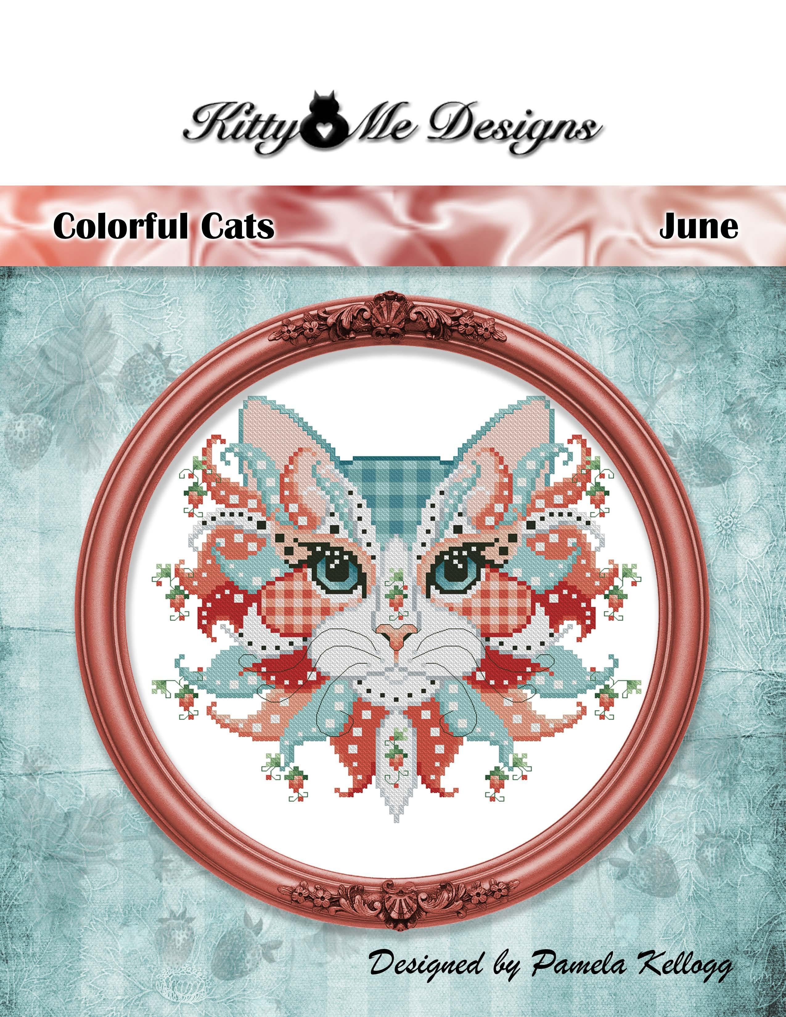 Colorful Cats: June by Kitty and Me Designs