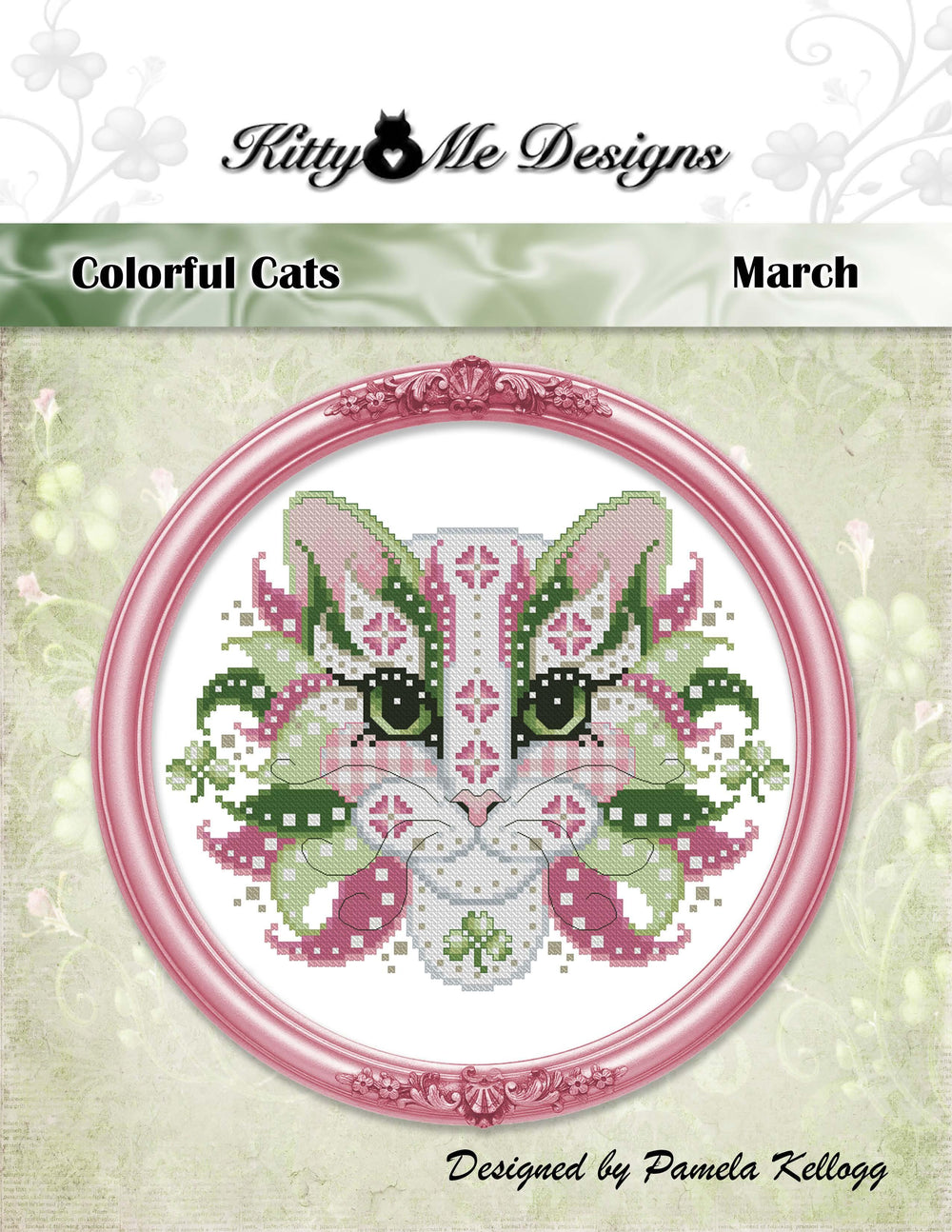 Colorful Cats: March by Kitty and Me Designs