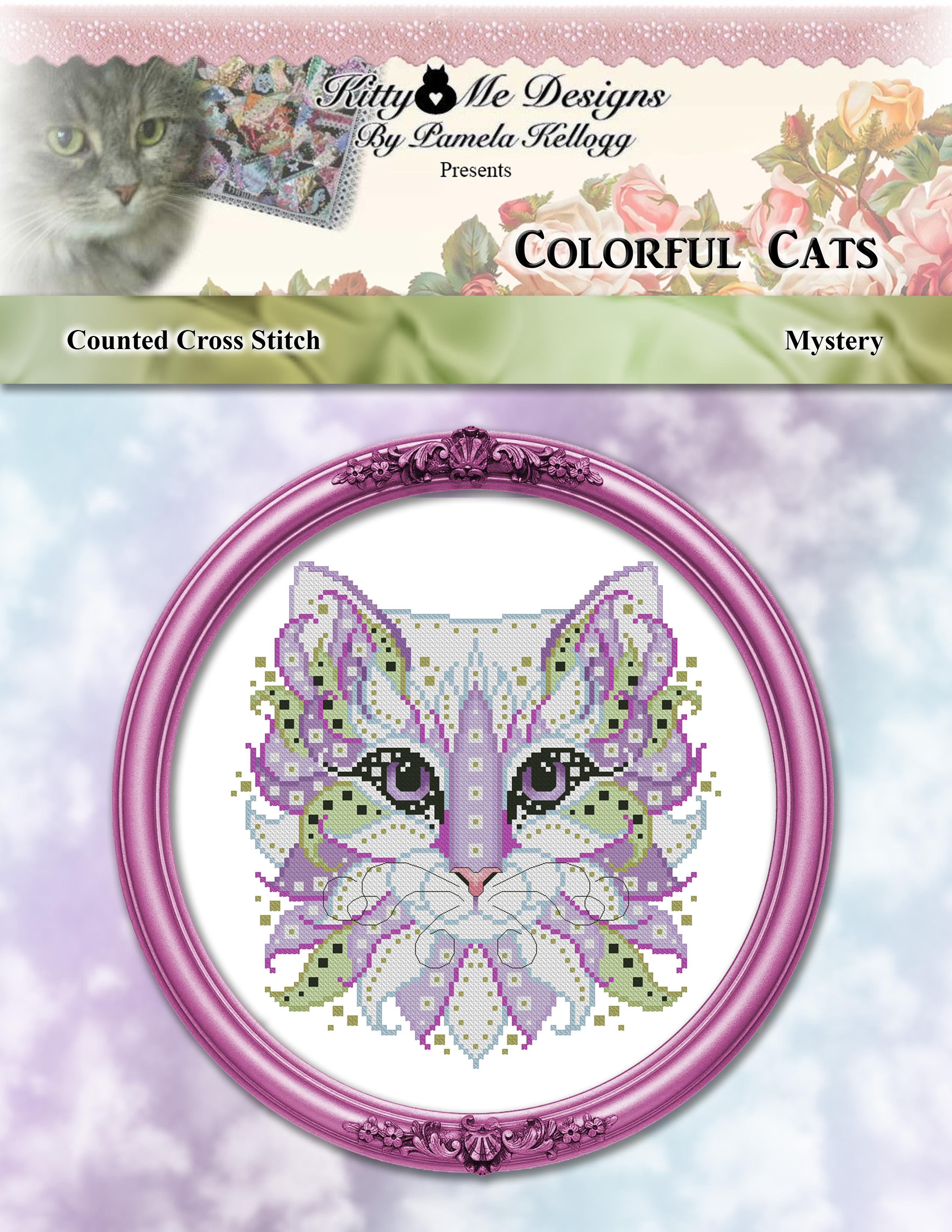 Colorful Cats: Mystery by Kitty and Me Designs