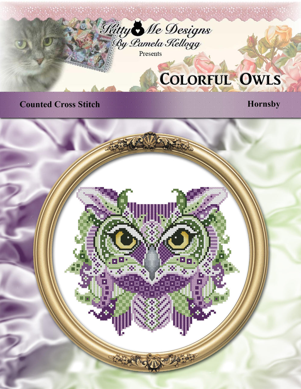 Colorful Owls: Hornsby by Kitty and Me Designs