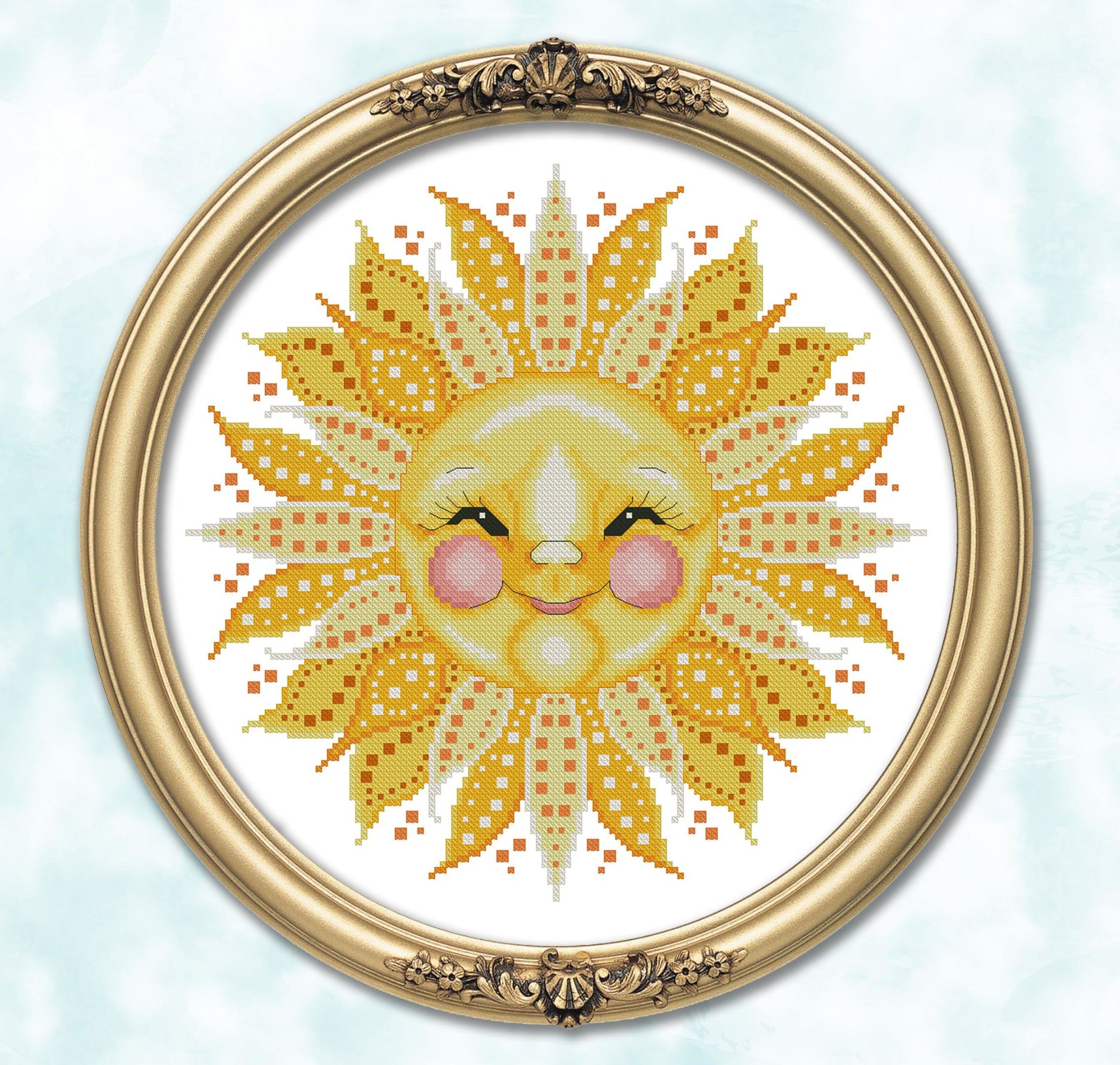 Colorful Sunshine by Kitty and Me Designs