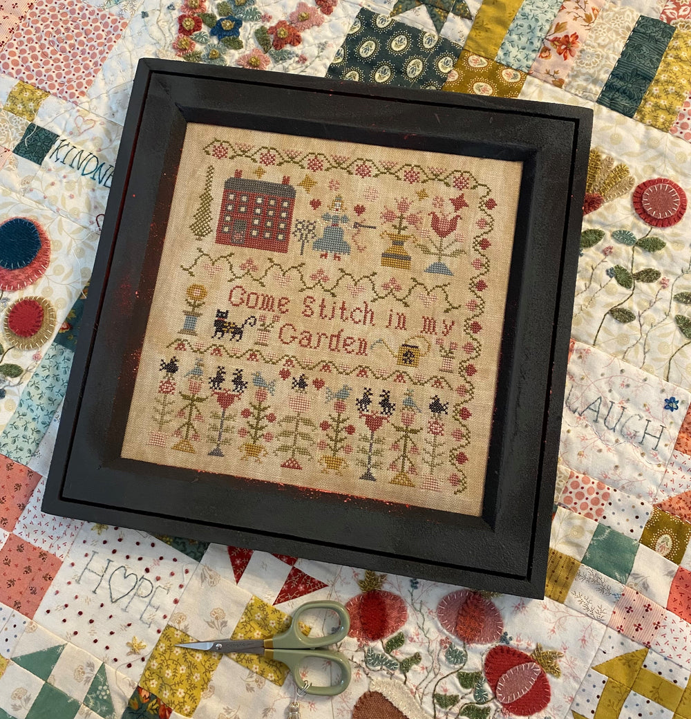 Come Stitch in my Garden by Pansy Patch Quilts and Stitchery