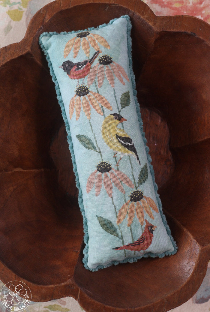 Coneflower Chorus - The Blue Flower - Preorder - BeStitchMe