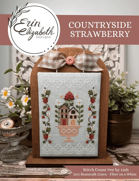 Countryside Strawberry by Erin Elizabeth Designs - Preorder
