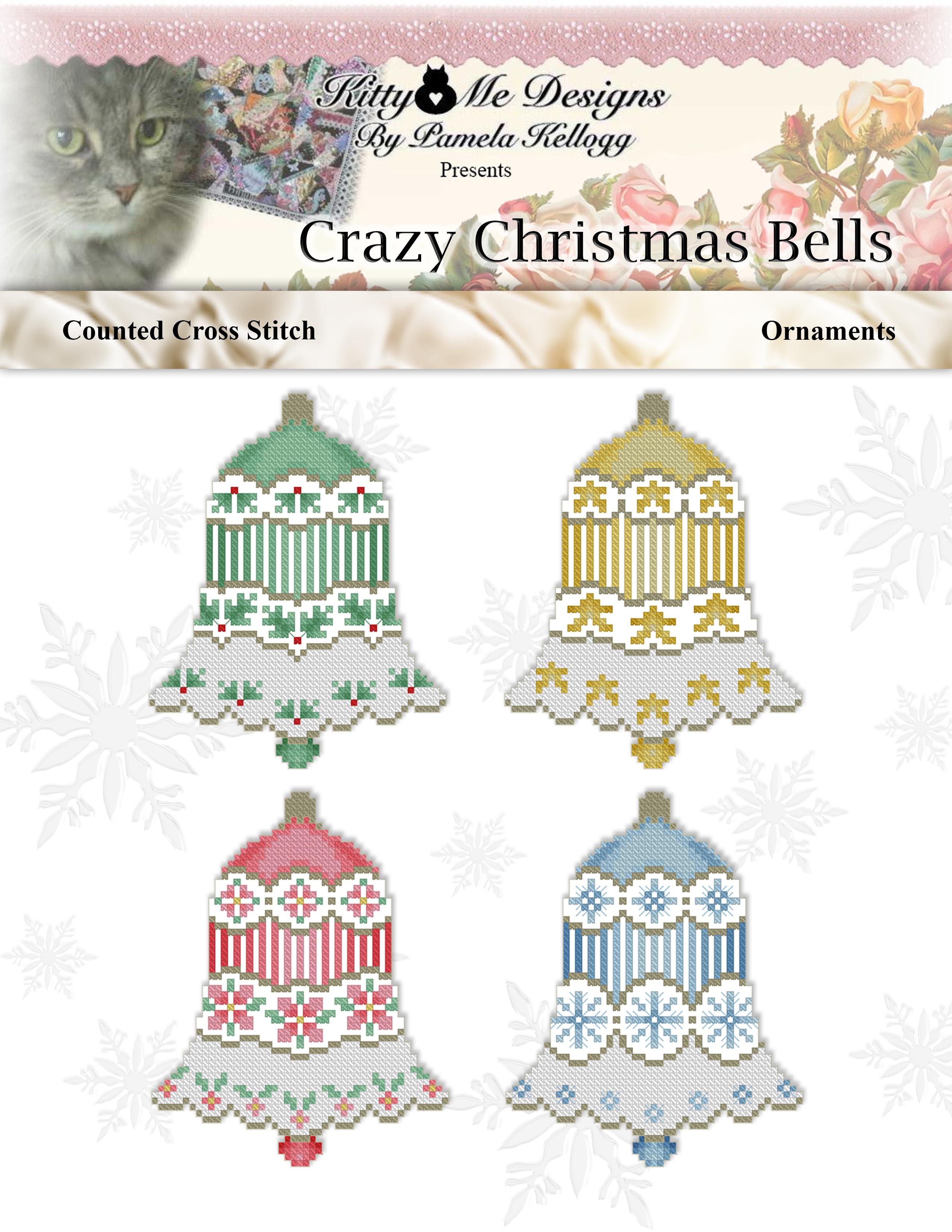 Crazy Christmas Bells by Kitty and Me Designs