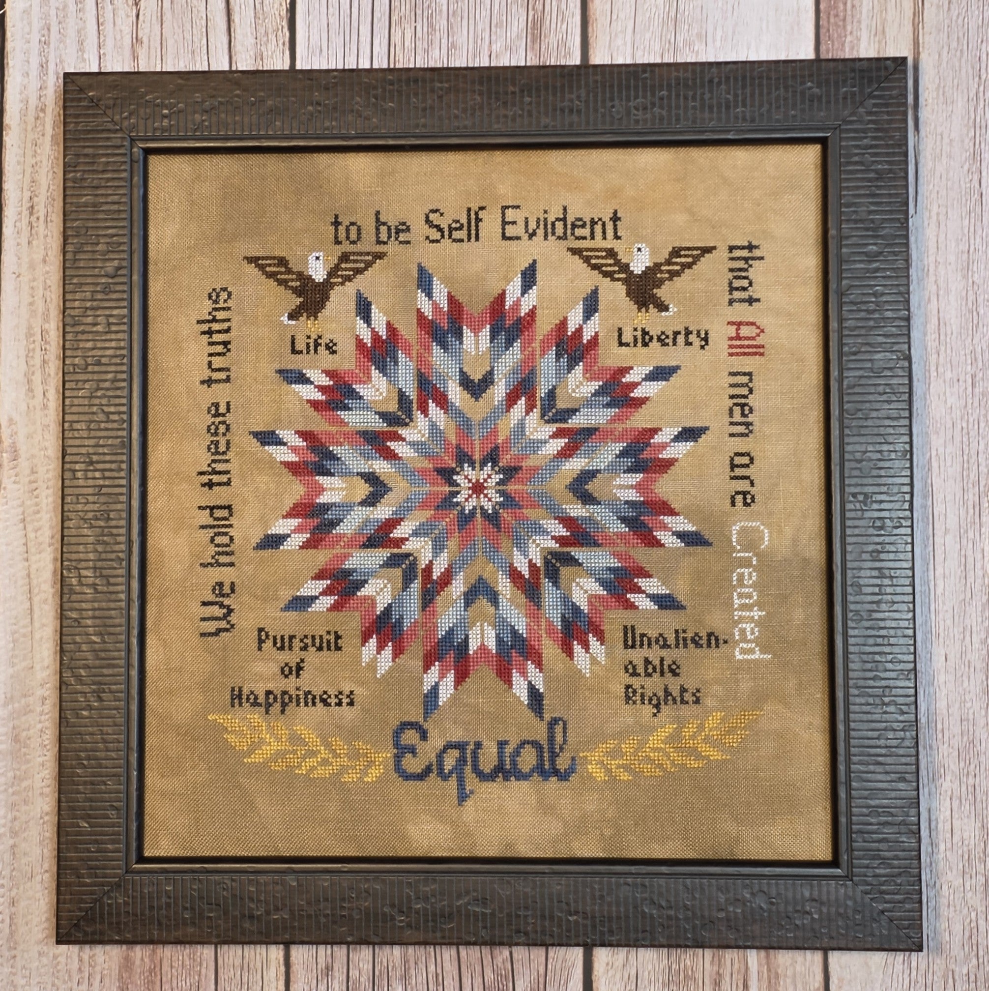 Created Equal by Wildflower Stitching - Preorder