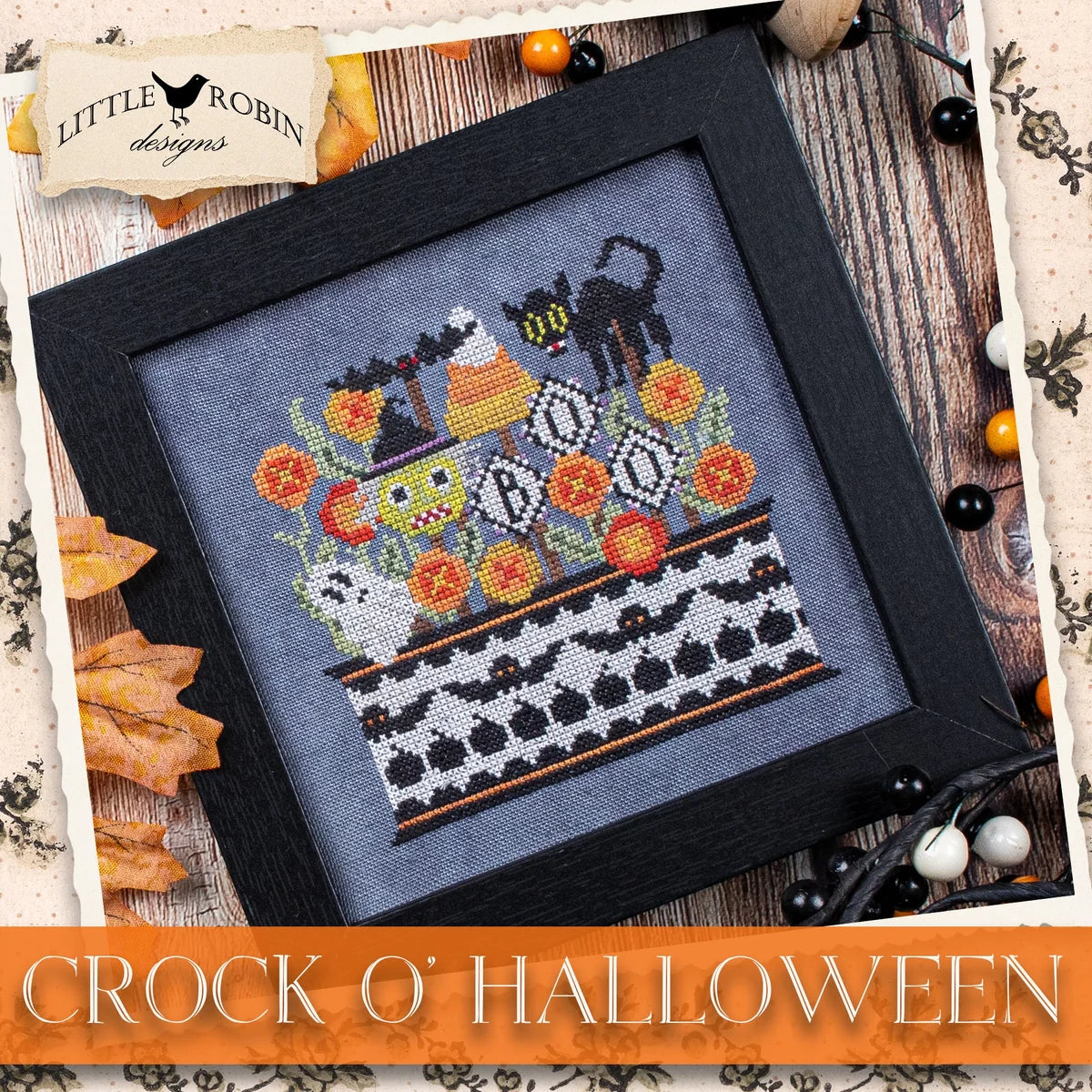 Crock O' Halloween by Little Robin Designs - Preorder