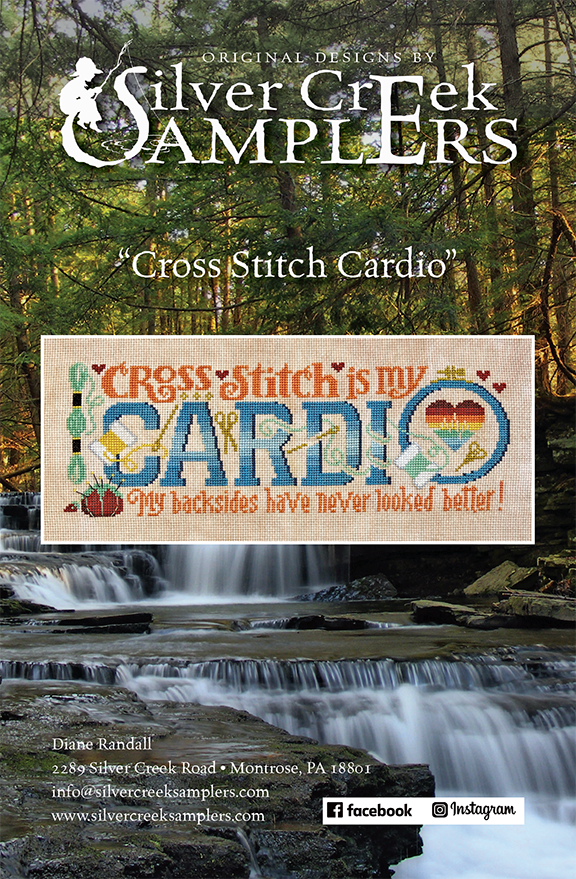 Cross Stitch Cardio by Silver Creek Samplers