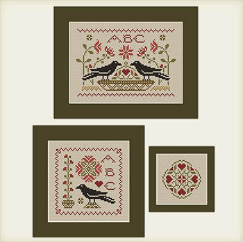 Crow Secrets in the Garden by Happiness is Heart Made
