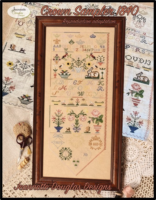 Crown Sampler Adaptation & Reproduction by Jeannette Douglas Designs