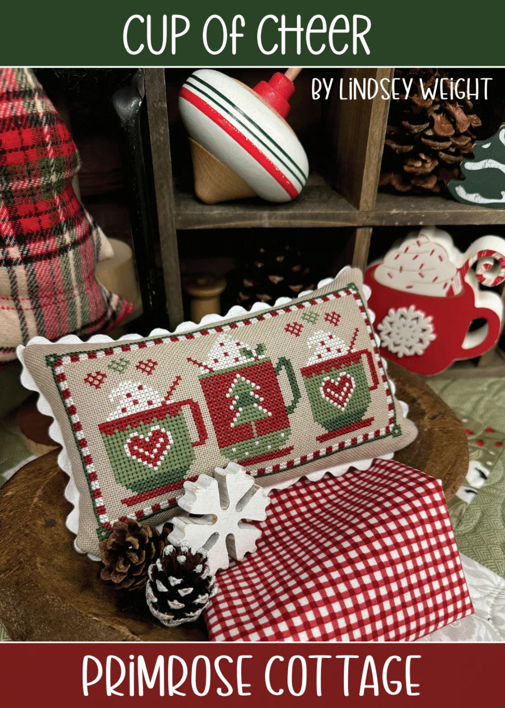 Cup of Cheer by Primrose Cottage Stitches