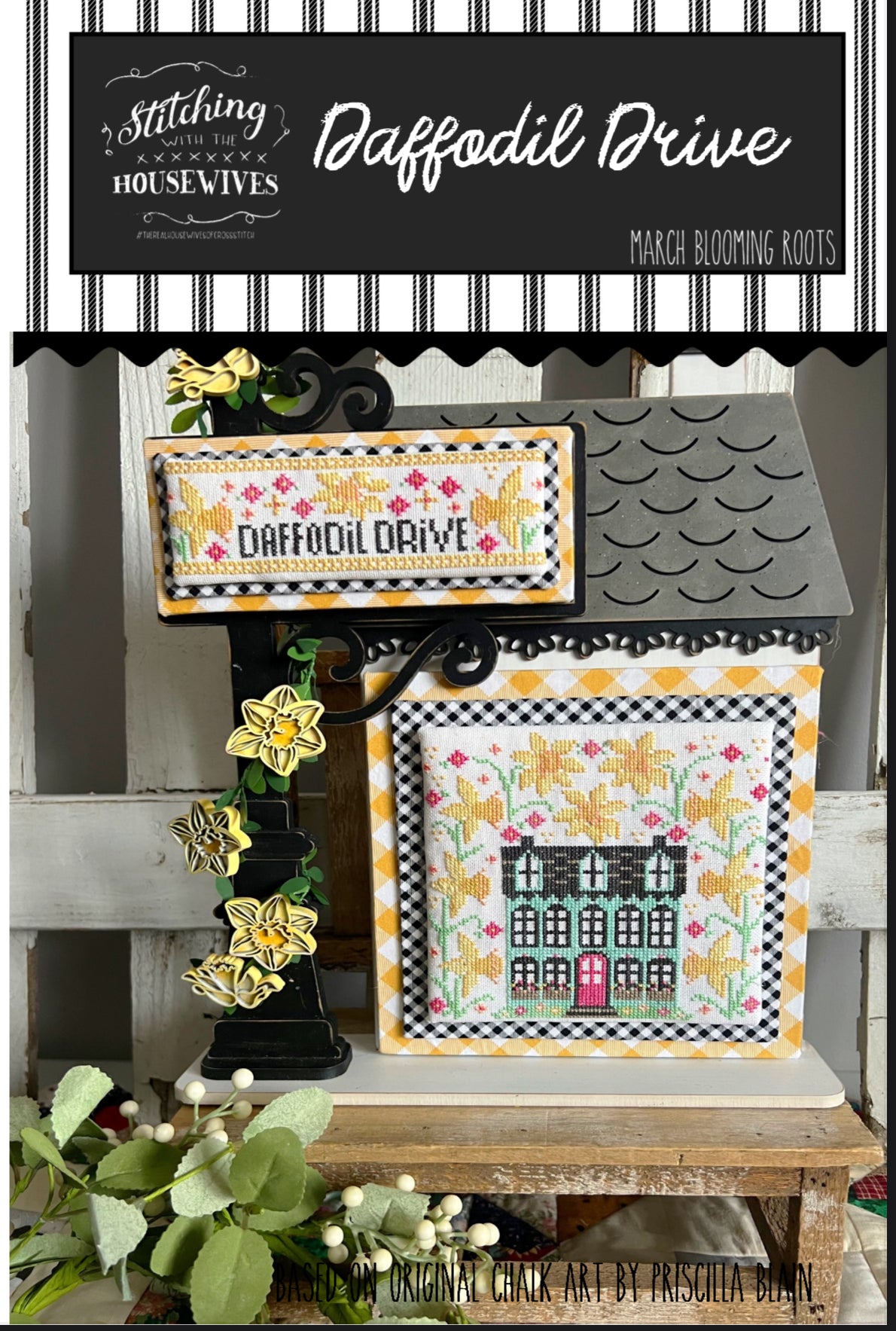 Daffodil Drive by Stitching with the Housewives