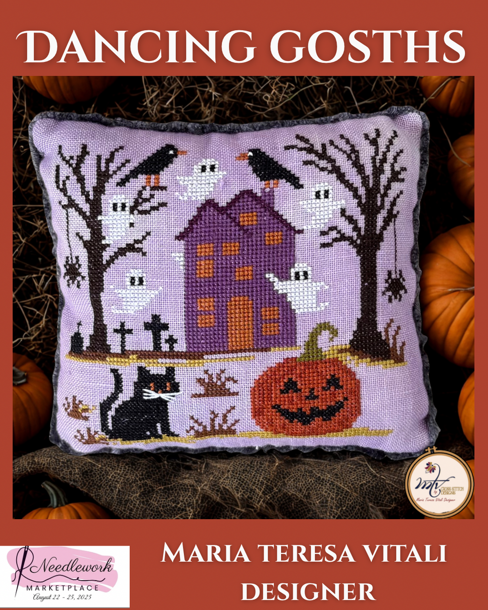 Dancing Ghosts by MTV Cross Stitch Designs