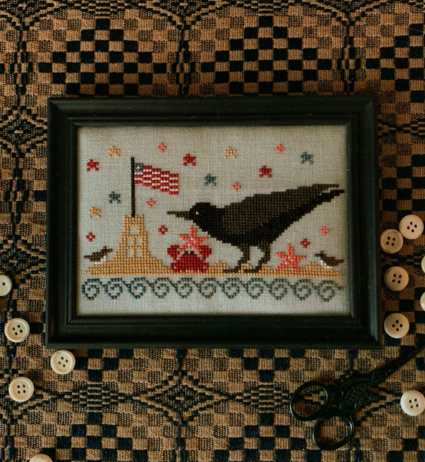 Day at the Shore by Stitches by Ethel