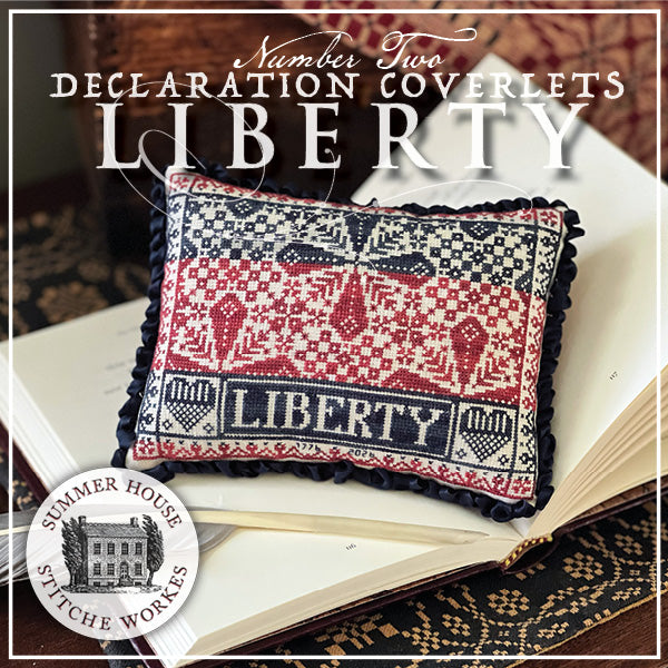Declaration Coverlets- Liberty Number Two- Summer House Stitche Workes