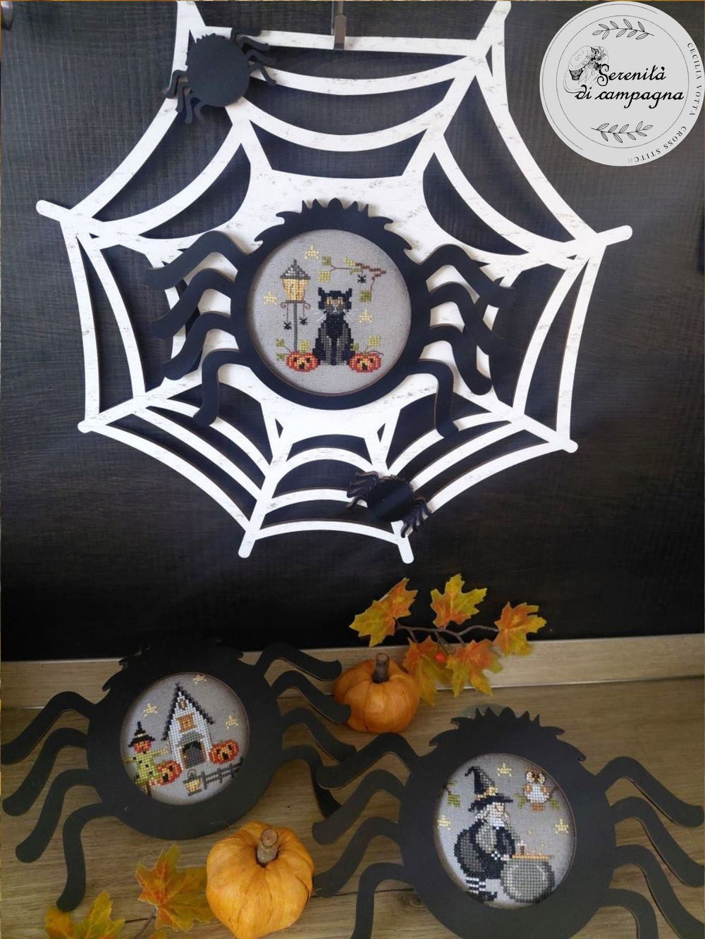 Decori tris Halloween 2 by Serenita di campagna