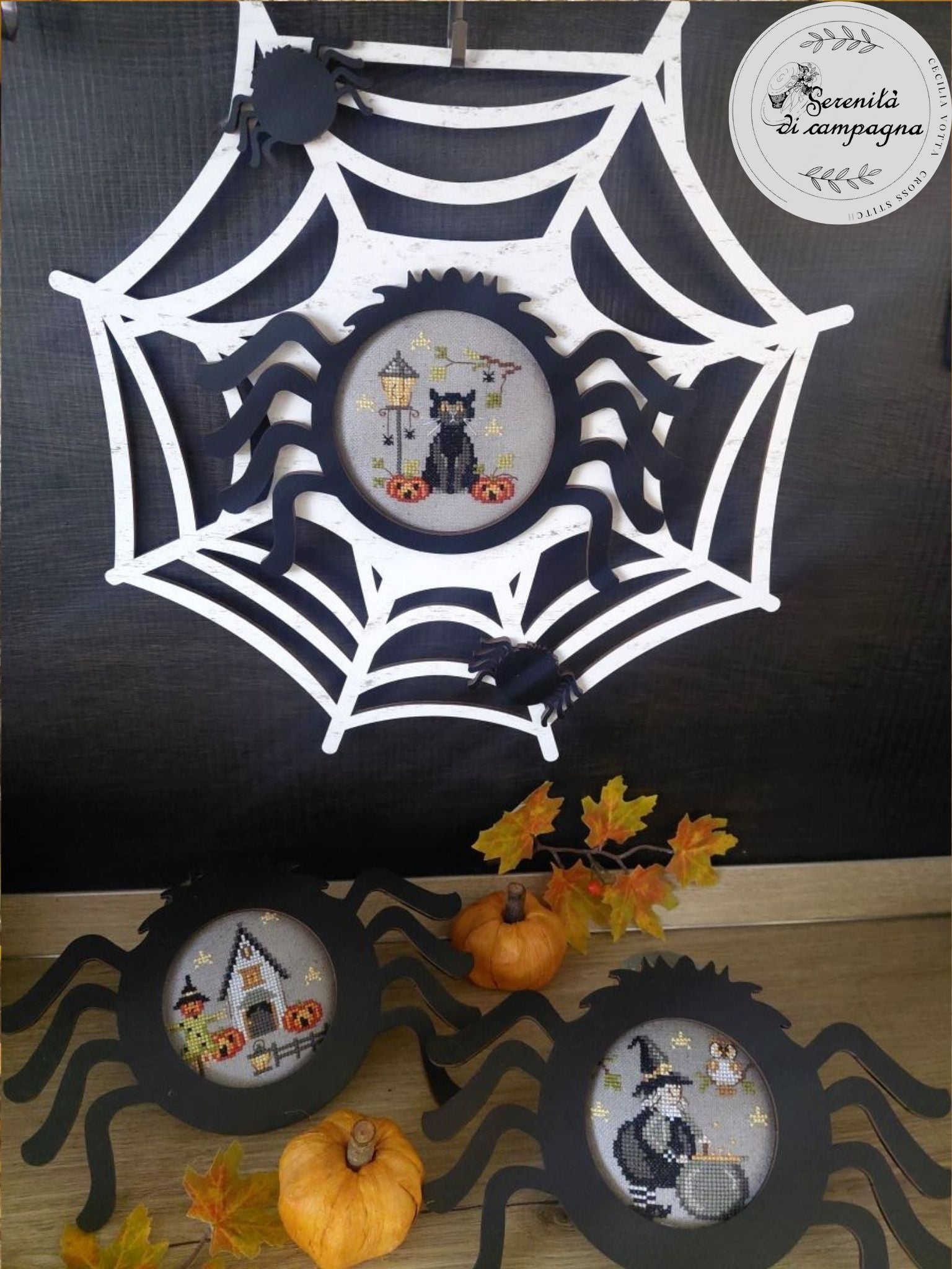 Decori tris Halloween 2 by Serenita di campagna