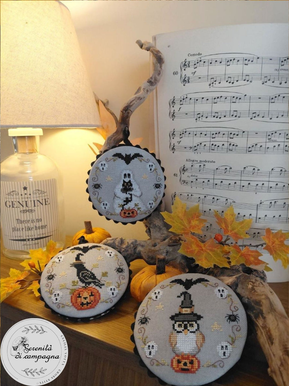Decori tris Halloween by Serenita di campagna