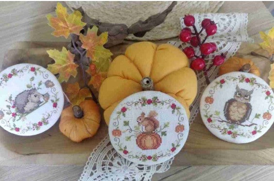 Decori tris autunno by Serenita di campagna