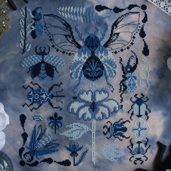 Delft Beetles by Sprouting Lupine