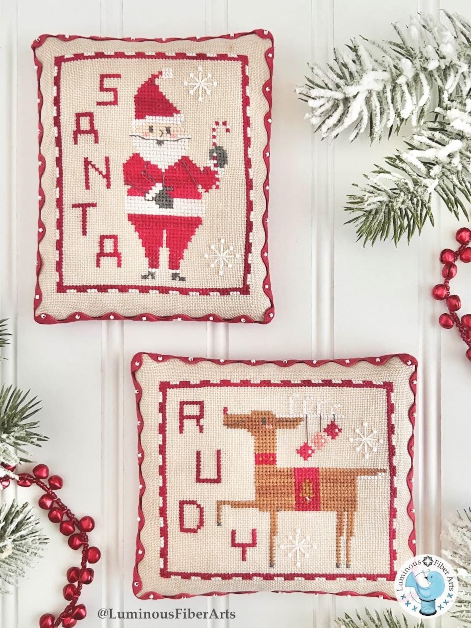 Delivering Holiday Cheer by Luminous Fiber Arts