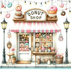 Donut Shop Needleminder by Les petites croix de Lucie