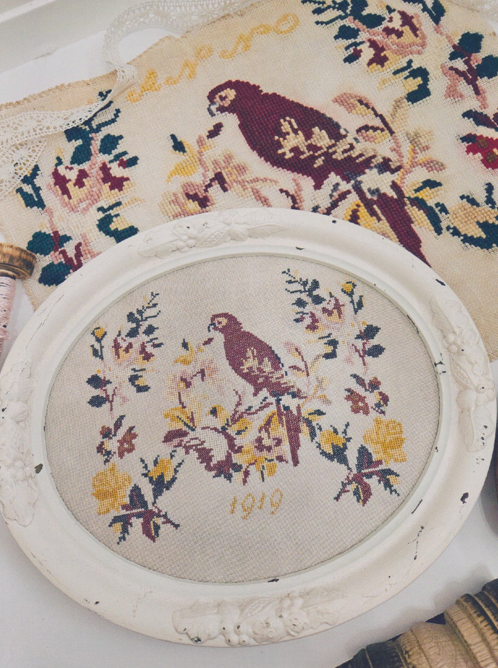 Dutch Bird 1919 by Quaint Rose Needlearts
