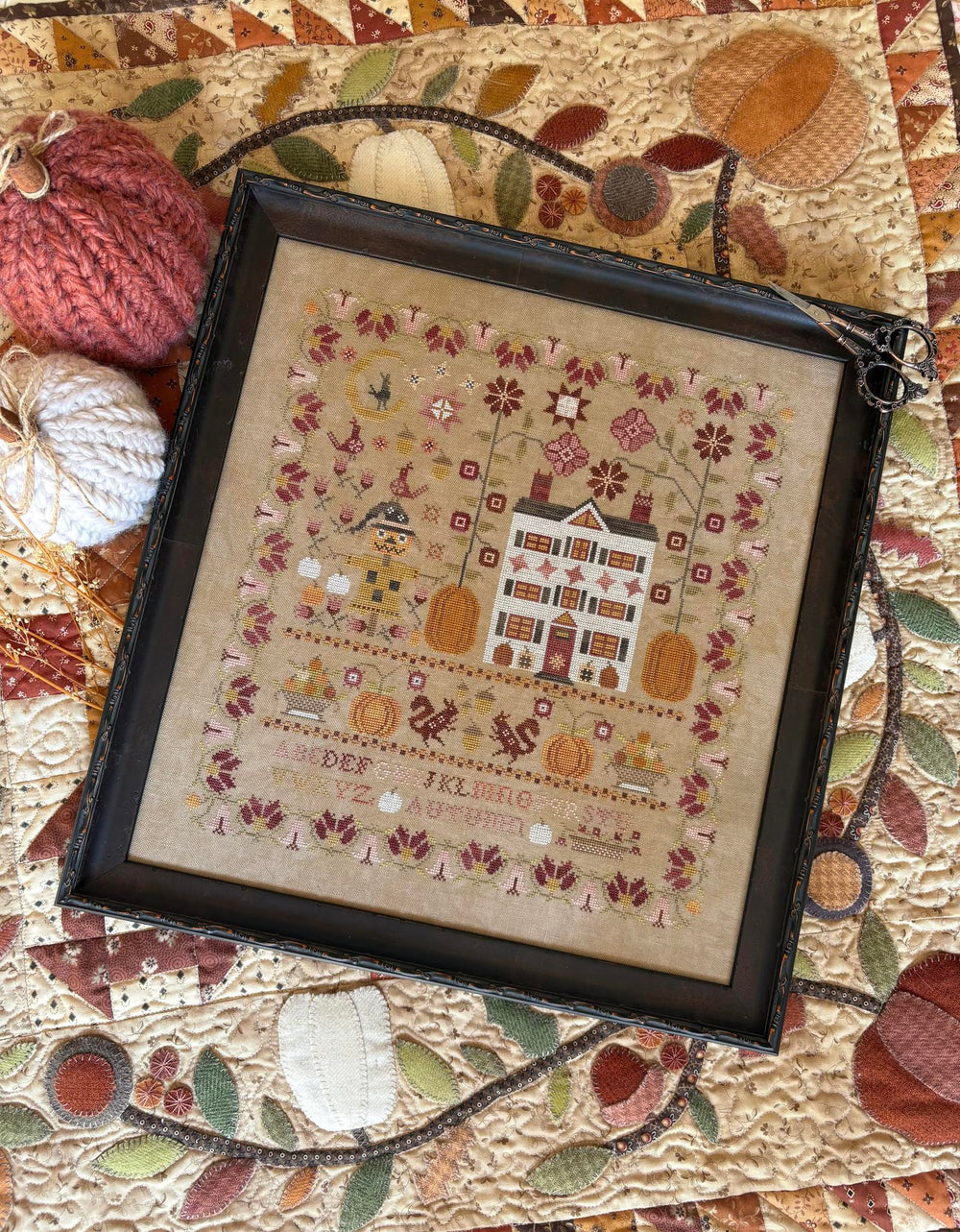 Enchanted Autumn Sampler by Pansy Patch Quilts and Stitchery - Preorder