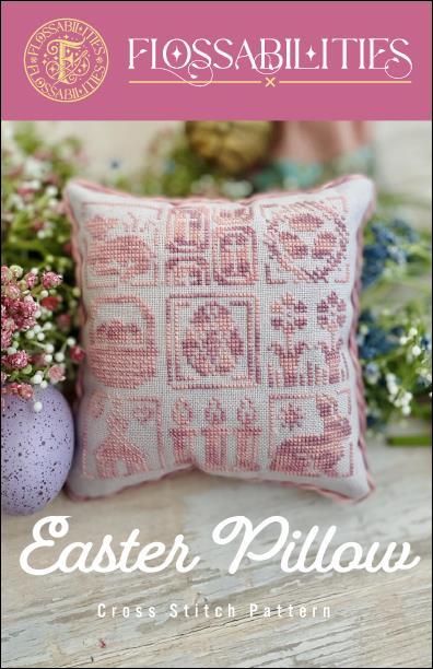 Easter Pillow by Flossabilities