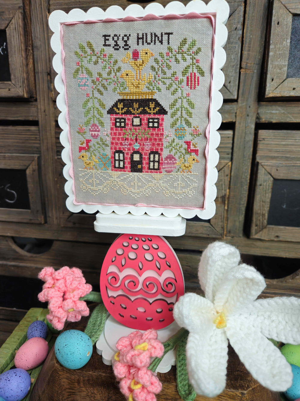 Egg Hunt by Quaint Rose NeedleArts