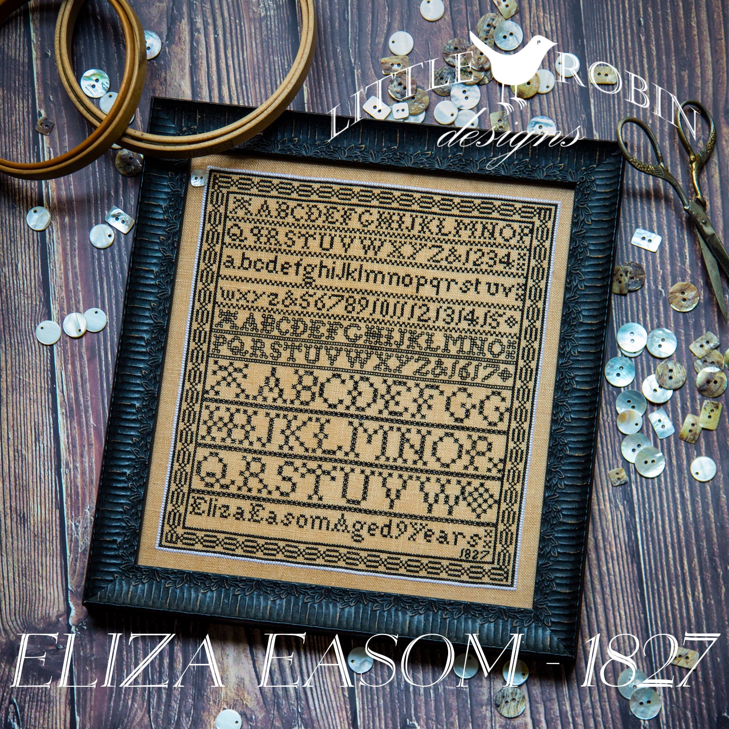 Eliza Easom 1827 by Little Robin Designs