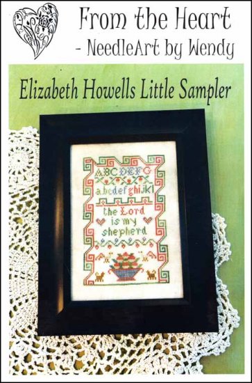 Elizabeth Howells Little Sampler by From the Heart