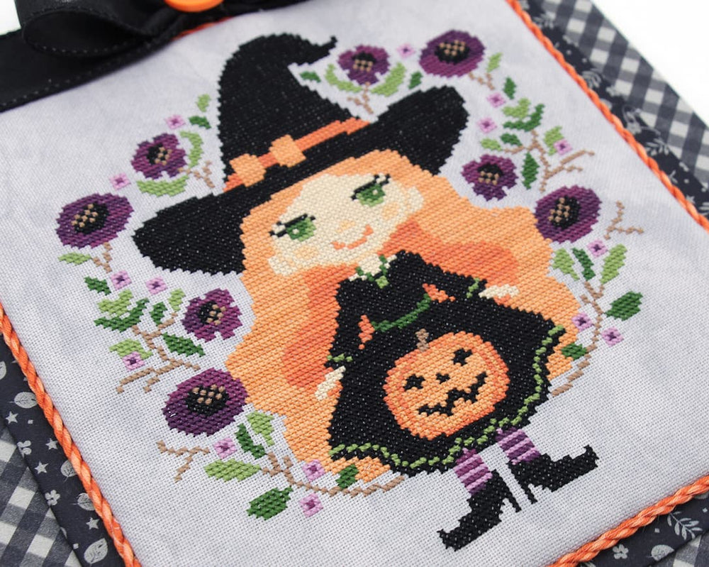 Ember: The Flower Witch by Cherry Hill Stitchery