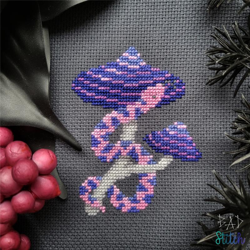 Entangled Snake by BAD Stitch