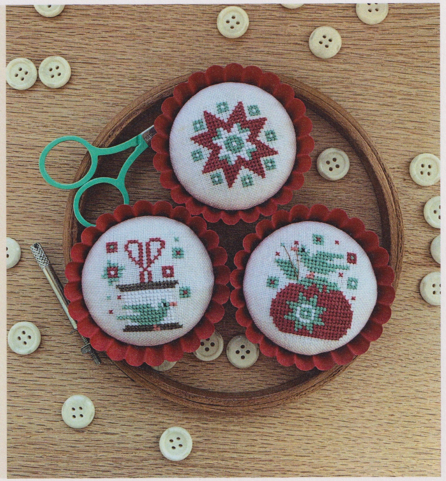 Ethel's Sewing Tart Tins by Stitches by Ethel