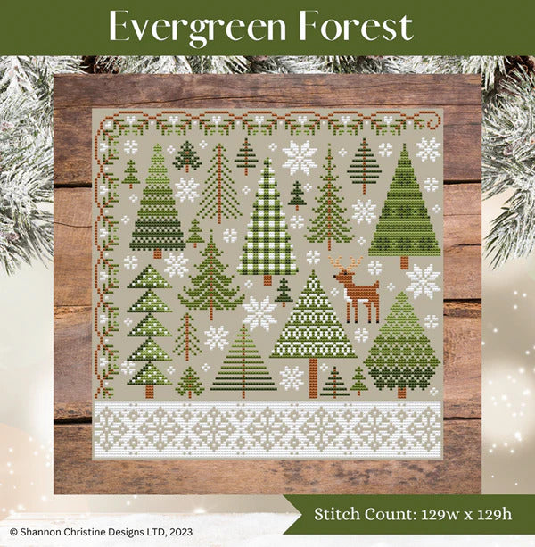 Evergreen Forest by Shannon Christine Designs