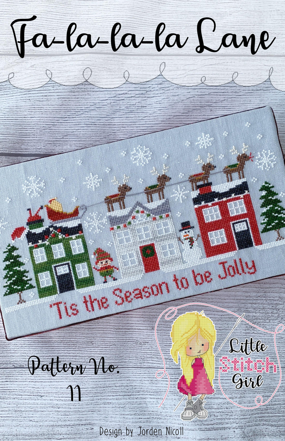 Fa-la-la-la Lane by Little Stitch Girl