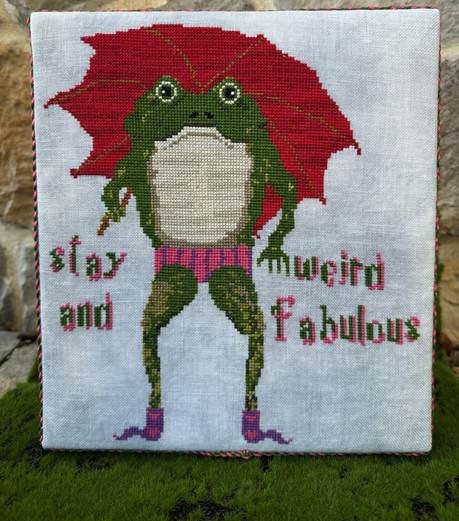 Fab Frog - Rebel Stitcher Designs - Preorder - BeStitchMe