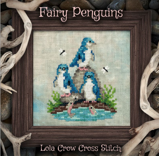 Fairy Penguins by Lola Crow Cross Stitch - Preorder