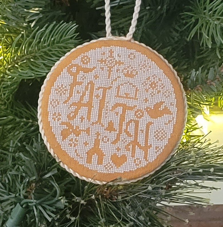 Faith Bauble - Wildflower Stitching - Preorder - BeStitchMe