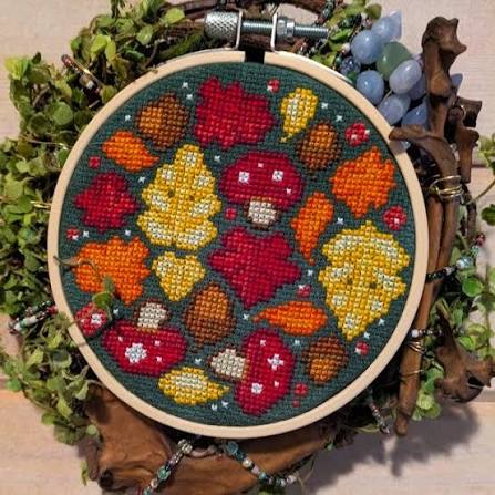 Fall Foliage by The Cozy DH Stitchery