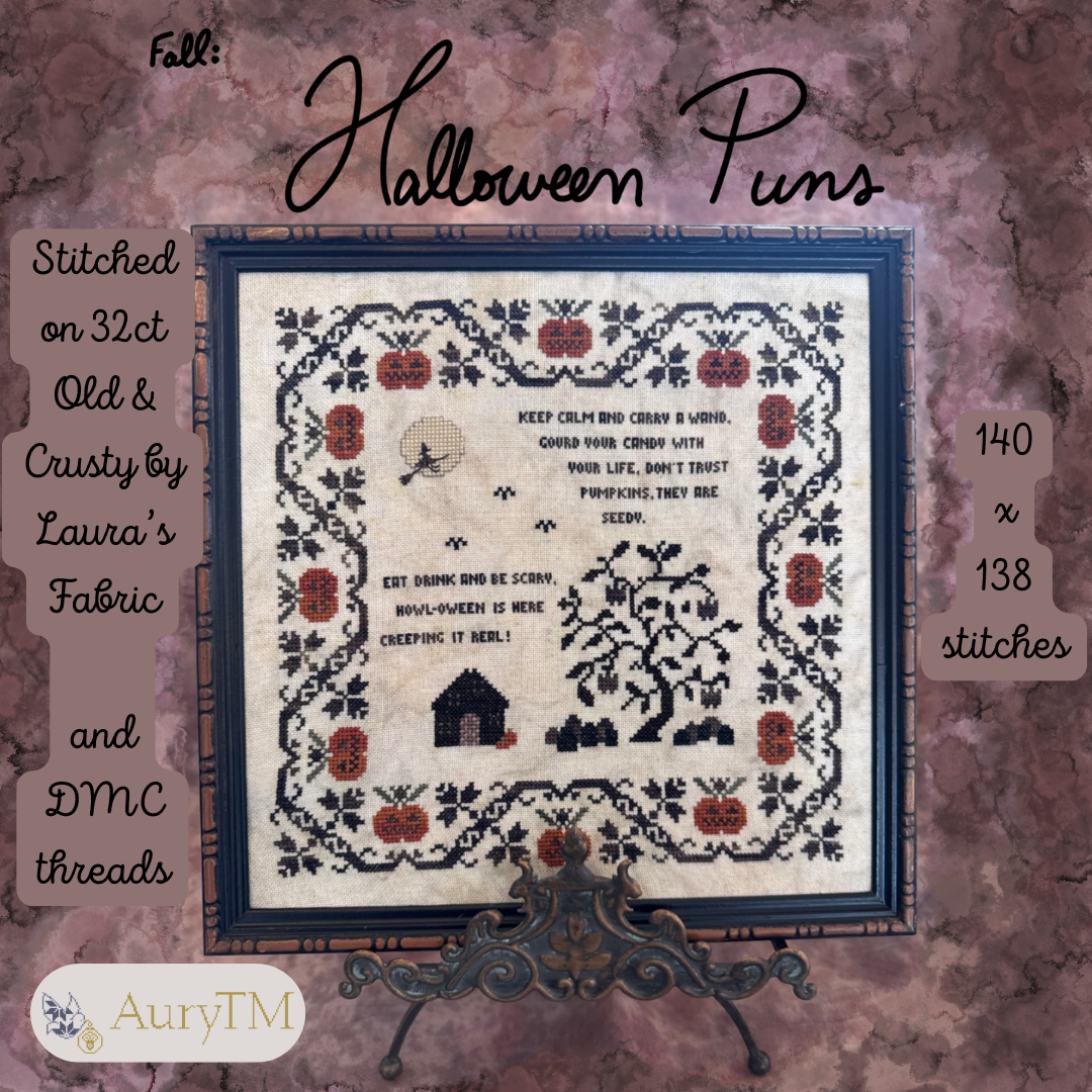 Fall: Halloween Puns - AuryTM Designs - Preorder - BeStitchMe