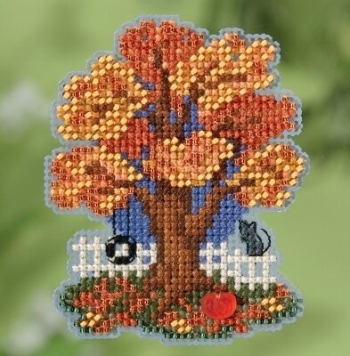 Fall Tree by Mill Hill