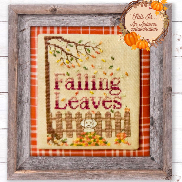 Fall is : Falling Leaves by The Stitchin Kitten